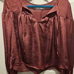 Abercrombie & Fitch Mauve Blouse